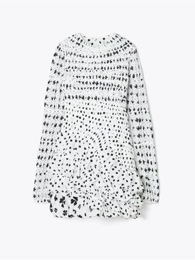 Tory Burch BNWT Taffeta Polka Dot and Tossed Bow Cap Dress